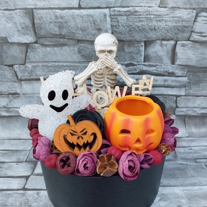 Halloween asztaldísz - otthon & életmód - dekoráció - halloween - halloweeni dekoráció - Meska.hu