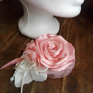 Hajdísz rózsakedvelőknek  - esküvő - hajdísz - kontydísz & hajdísz - Meska.hu