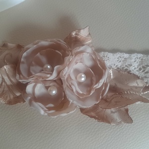 Csipke öv - esküvő - kiegészítők - öv & pánt - Meska.hu