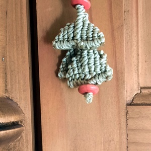 Csomózott ékszerszett, natural - ékszer - ékszerszett - Meska.hu