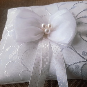 Masnis gyűrűpárna - esküvő - kiegészítők - gyűrűtartó & gyűrűpárna - Meska.hu