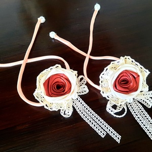 Koszorúslány kardísz pár - esküvő - ékszer - karkötő & csuklódísz - Meska.hu