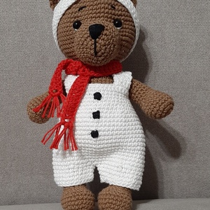 Maci hóember ruhában, Játék & Sport, Plüssállat & Játékfigura, Maci, , MESKA