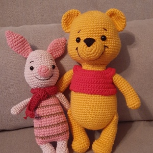 Micimackó malackával. - Meska.hu