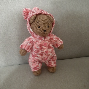 Macibaba kapucnis overallban, Játék & Sport, Plüssállat & Játékfigura, Maci, , MESKA