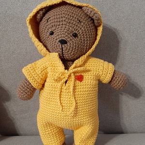 Kismaci szivecskés overallban - Meska.hu