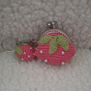 Mini pénztárca kulcstartó - táska & tok - pénztárca & más tok - aprópénztartó - Meska.hu