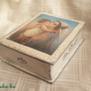 Madonna a gyermekkel - otthon & lakás - tárolás & rendszerezés - doboz - Meska.hu Madonna a gyermekkel - otthon & lakás - tárolás & rendszerezés - doboz - Meska.hu