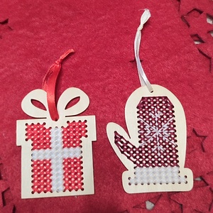 Karácsonyi díszek  - karácsony - karácsonyi lakásdekoráció - karácsonyfadíszek - Meska.hu