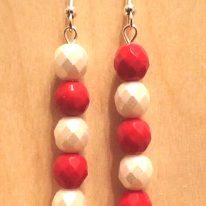 Gyöngyös fülbevalók - Meska.hu