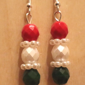 Gyöngyös fülbevalók  - Meska.hu