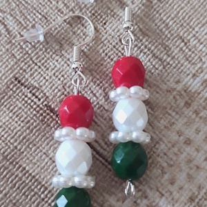 Gyöngyös fülbevalók  - ékszer - fülbevaló - fülékszer - Meska.hu Gyöngyös fülbevalók  - ékszer - fülbevaló - fülékszer - Meska.hu