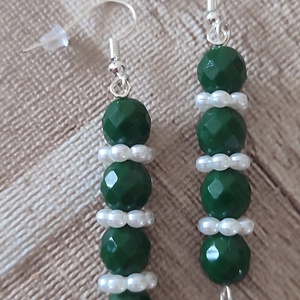 Gyöngyös fülbevalók  - ékszer - fülbevaló - fülékszer - Meska.hu Gyöngyös fülbevalók  - ékszer - fülbevaló - fülékszer - Meska.hu