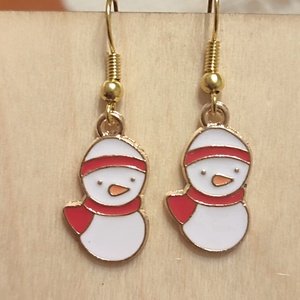 Karácsonyi fülbevalók  - ékszer - fülbevaló - fülékszer - Meska.hu