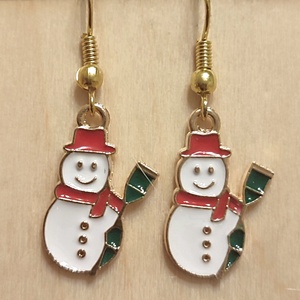 Karácsonyi fülbevalók - ékszer - fülbevaló - fülékszer - Meska.hu