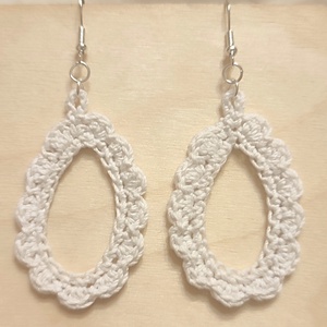 Horgolt fülbevaló , Ékszer, Fülbevaló, Fülékszer, Horgolás, MESKA