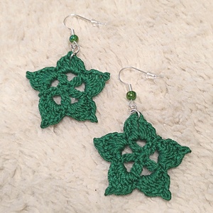 Horgolt fülbevalók, Ékszer, Fülbevaló, Fülékszer, Ékszerkészítés, Horgolás, MESKA