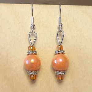 Gyöngyös fülbevalók  - ékszer - fülbevaló - fülékszer - Meska.hu