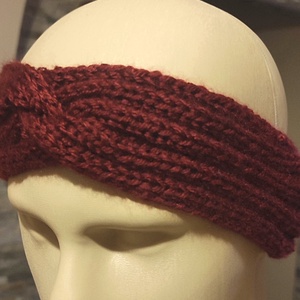 Kötött fejpánt  - ruha & divat - sál, sapka, kendő - fejpánt - Meska.hu