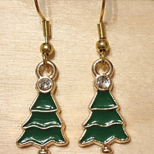 Karácsonyi fülbevalók  - ékszer - fülbevaló - fülékszer - Meska.hu