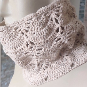 Horgolt nyakmelegítő  - ruha & divat - sál, sapka, kendő - sál - Meska.hu