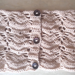 Horgolt nyakmelegítő  - ruha & divat - sál, sapka, kendő - sál - Meska.hu