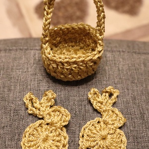 Horgolt kis dekoráció szett, Otthon & Életmód, Dekoráció, Asztal és polc dekoráció, Asztaldísz, Horgolás, MESKA