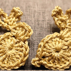 Horgolt kis dekoráció szett - otthon & életmód - dekoráció - asztal és polc dekoráció - asztaldísz - Meska.hu