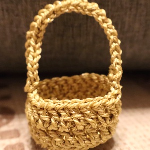 Horgolt kis dekoráció szett - otthon & életmód - dekoráció - asztal és polc dekoráció - asztaldísz - Meska.hu