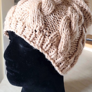 AKCIÓ!!! Kötött sapka - ruha & divat - sál, sapka, kendő - sapka - Meska.hu