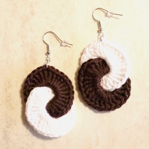 AKCIÓ!!! Horgolt fülbevaló, Ékszer, Fülbevaló, Fülékszer, Horgolás, Ékszerkészítés, MESKA