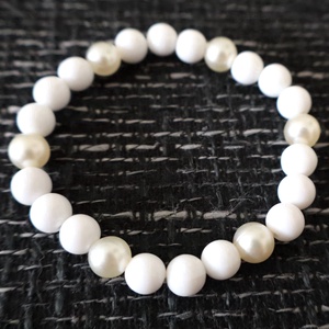 Gyöngy karkötő, Ékszer, Karkötő, Gyöngyös karkötő, Ékszerkészítés, Gyöngyfűzés, gyöngyhímzés, MESKA