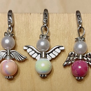 Angyalkák, Táska & Tok, Kulcstartó & Táskadísz, Táskadísz, Ékszerkészítés, MESKA