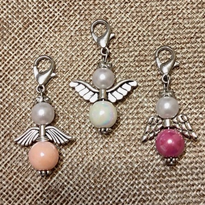 AKCIÓ!!! Angyalkák - táska & tok - kulcstartó & táskadísz - táskadísz - Meska.hu