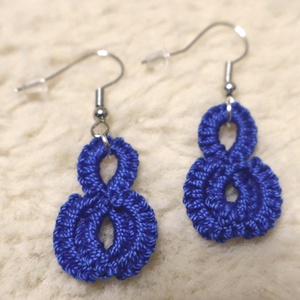 Hajócsipke fülbevaló, Ékszer, Fülbevaló, Fülékszer, Csipkekészítés, Ékszerkészítés, MESKA