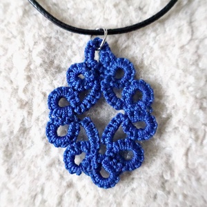Hajócsipke nyaklánc + ajándék medál, Ékszer, Nyaklánc, Medál, Csipkekészítés, Ékszerkészítés, MESKA