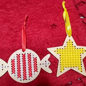 AKCIÓ!!! Karácsonyi díszek  - karácsony - karácsonyi lakásdekoráció - karácsonyfadíszek - Meska.hu