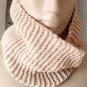 AKCIÓ!!! Kötött körsál - ruha & divat - sál, sapka, kendő - sál - Meska.hu