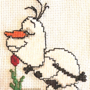 AKCIÓ!!! Keresztszemes kép  - otthon & életmód - dekoráció - ajtó- és ablak dekoráció - ablakdísz - Meska.hu