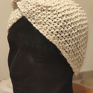 Kötött csavart fejpánt , Ruha & Divat, Sál, Sapka, Kendő, Fejpánt, Kötés, MESKA
