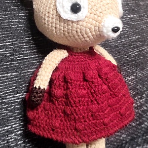 Horgolt kislány őzike - játék & sport - plüssállat & játékfigura - más figura - Meska.hu Horgolt kislány őzike - játék & sport - plüssállat & játékfigura - más figura - Meska.hu