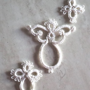 Hajócsipke angyalkák  - karácsony - karácsonyi lakásdekoráció - karácsonyfadíszek - Meska.hu Hajócsipke angyalkák  - karácsony - karácsonyi lakásdekoráció - karácsonyfadíszek - Meska.hu