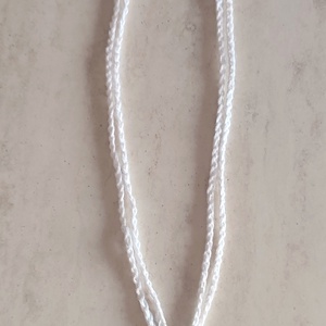 Horgolt virágos nyaklánc  - ékszer - nyaklánc - medálos nyaklánc - Meska.hu