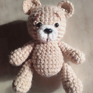 Horgolt maci - játék & sport - plüssállat & játékfigura - maci - Meska.hu