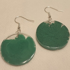 Gyanta fülbevaló  - Meska.hu