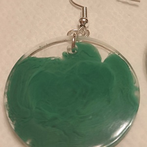 Gyanta fülbevaló  - ékszer - fülbevaló - fülékszer - Meska.hu