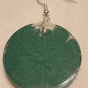 Gyanta fülbevaló  - ékszer - fülbevaló - fülékszer - Meska.hu