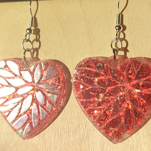 Gyanta fülbevaló , Ékszer, Fülbevaló, Fülékszer, Ékszerkészítés, Mindenmás, MESKA