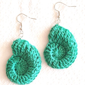 Horgolt fülbevaló , Ékszer, Fülbevaló, Fülékszer, Ékszerkészítés, Horgolás, MESKA