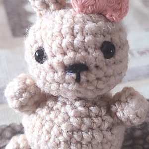 Horgolt nyuszi , Játék & Sport, Plüssállat & Játékfigura, Nyuszi, Horgolás, MESKA